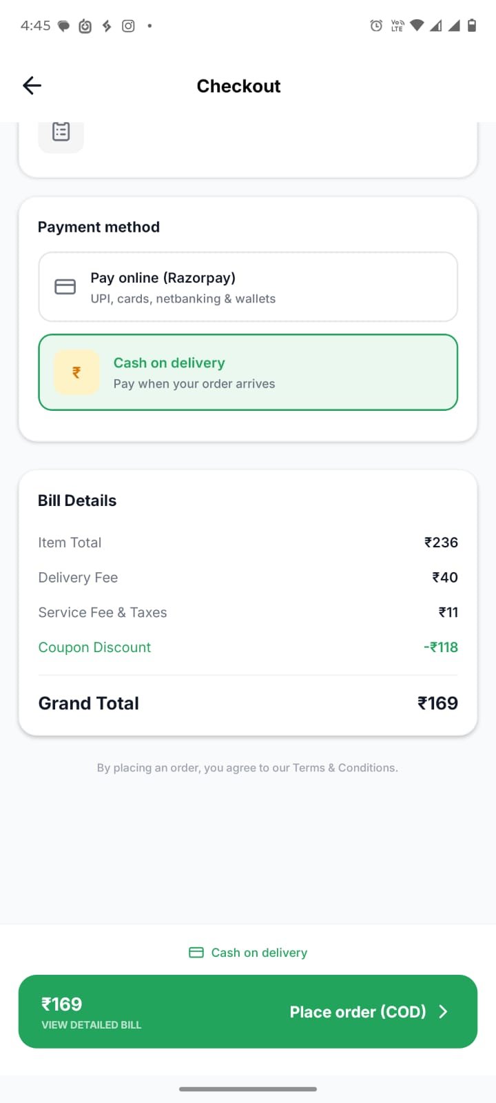 Clear bill
